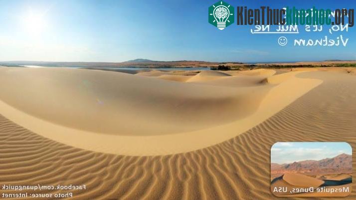 Mesquite Dunes của Mỹ nổi tiếng với đồi cát thì Mũi Né Việt Nam cũng chẳng hề kém cạnh đâu nhé.