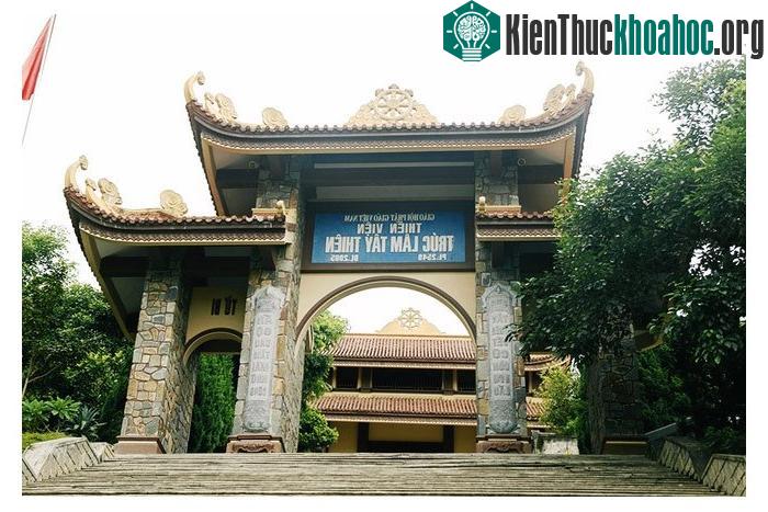 Thiền viện thuộc Thiền phái Trúc Lâm Yên Tử
