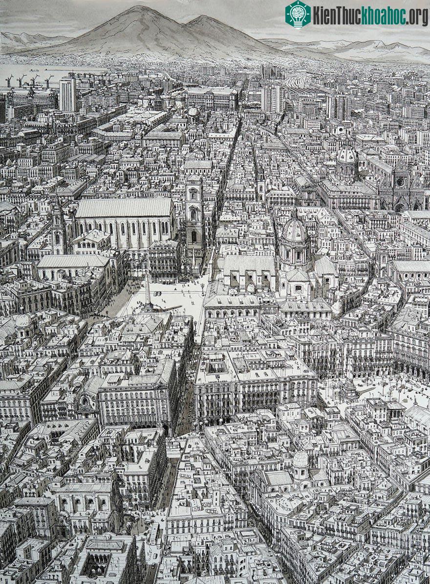 Spacca Napoli, Naples, Italy, các chi tiết được tái hiện gần như thực.