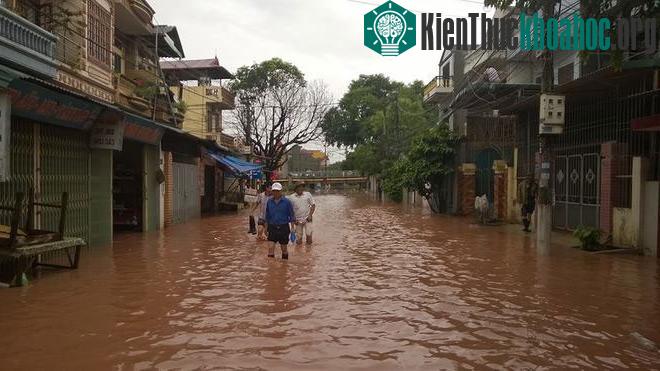 Khi xảy ra lũ lụt, địa phương đã di dời 5.100 hộ dân ra khỏi vùng ngập úng, sạt lở, đồng thời huy động 5.300 người gồm các lực lượng công an, quân đội...
