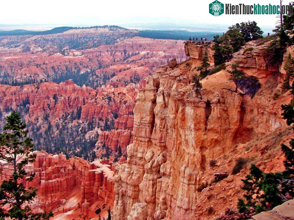 Leo lên Đỉnh Cầu vồng, nơi cao nhất của Vườn quốc gia Bryce Canyon ở bang Utah, Mỹ với độ cao 2770m, để xem cảnh quan tuyệt đẹp của các vực núi bên dư...