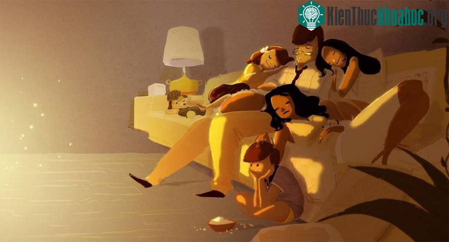 Gia đình là khi cả nhà cùng xem một bộ phim cho tới khuya