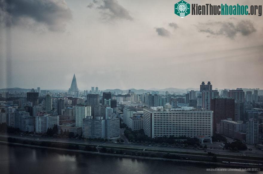 Cảnh quan đô thị từ khách sạn Yanggakdo