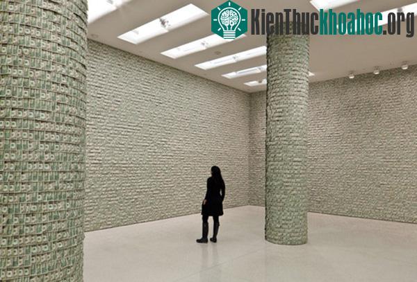 Những mẫu xếp hình bằng tiền độc đáo trên thế giới- ảnh 15