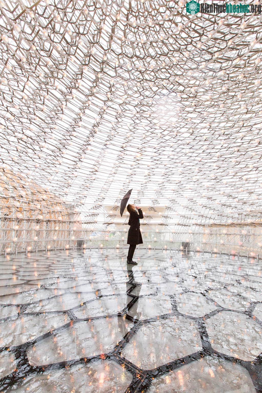 Khu trưng bày của Anh ở World Expo 2015 ở Milan.