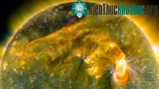 Những hình ảnh kinh ngạc về bão mặt trời