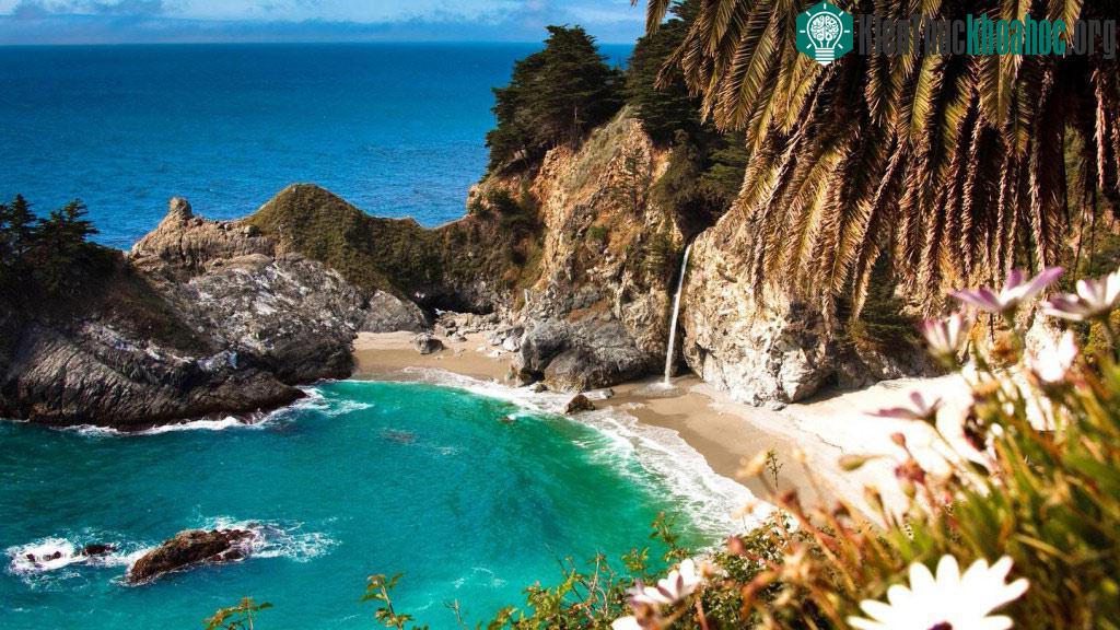 Thác McWay, Big Sur, Monterey, California, Mỹ