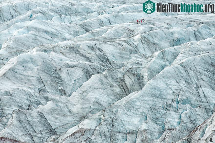 Núi đá băng Skaftafell ở Iceland