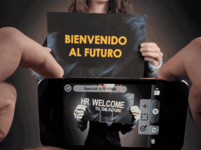 4. Một ứng dụng cho phép chiếc điện thoại của bạn có thể dịch ngôn ngữ thông qua camera.