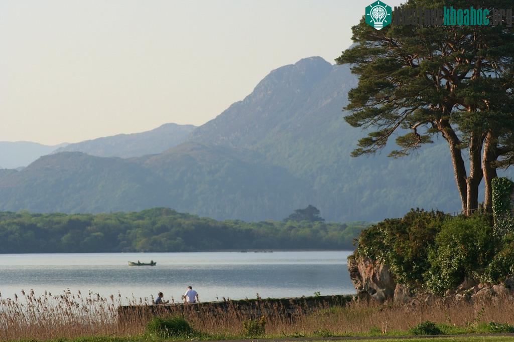 Vẻ đẹp hữu tình của một hồ nước ở Ireland.
