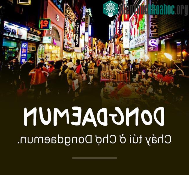 Dongdaemun thiên đường mua sắm dành cho các tín đồ thời trang.