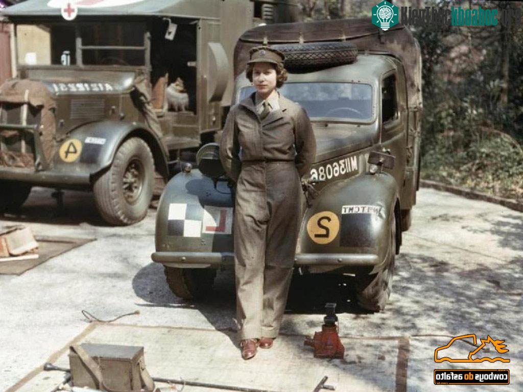 Nữ hoàng Elizabeth trong thế chiến thứ ll