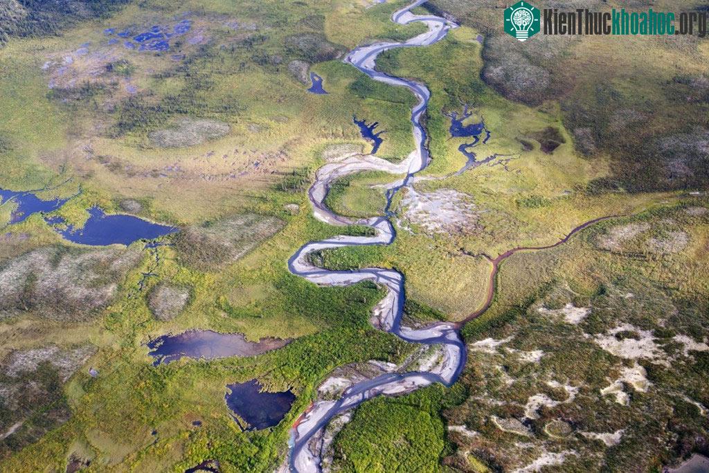 Du khách chiêm ngưỡng những đụn caMột dòng sông chảy qua thung lũng gần hồ Moose ở lãnh thổ Tây Bắc của Canada.át lộng lẫy ở sa mạc của Mauritania.