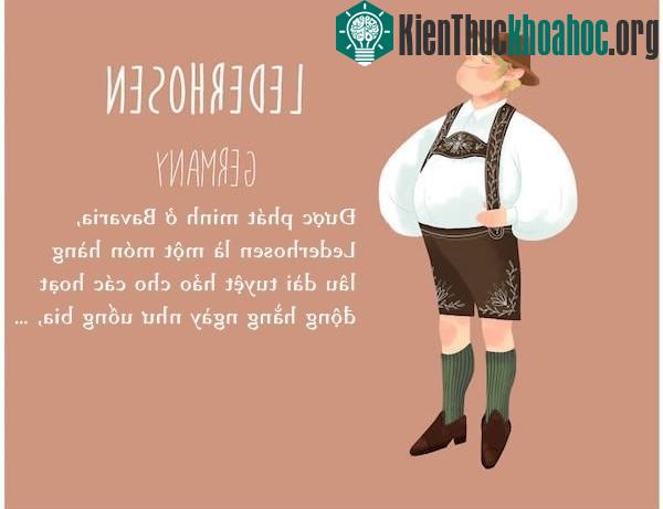 The Lederhosen from Germany