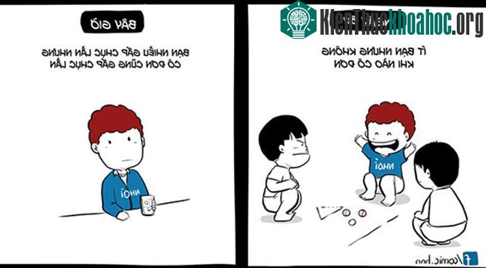 7. Thuở trẻ trâu tình cảm bạn bè vô cùng thân thiết, hồn nhiên. Khi đã lớn, bạn bè facebook cả nghìn người nhưng có mấy người thật sự là bạn bè tri kỉ?