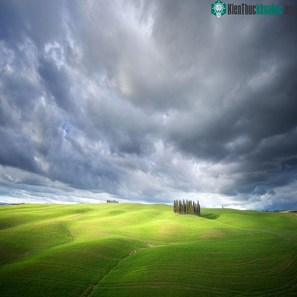 Khí hậu ở Tuscany khá ôn hoà tại các khu ven biển. Vào thời điểm giao mùa, thời tiết trở nên khắc nghiệt hơn và có mưa ở khu vực đất liền kèm theo sự thay đổi về nhiệt độ rõ rệt.