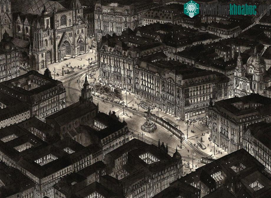 Thủ đô Vienna, Áo tĩnh lặng về đêm.