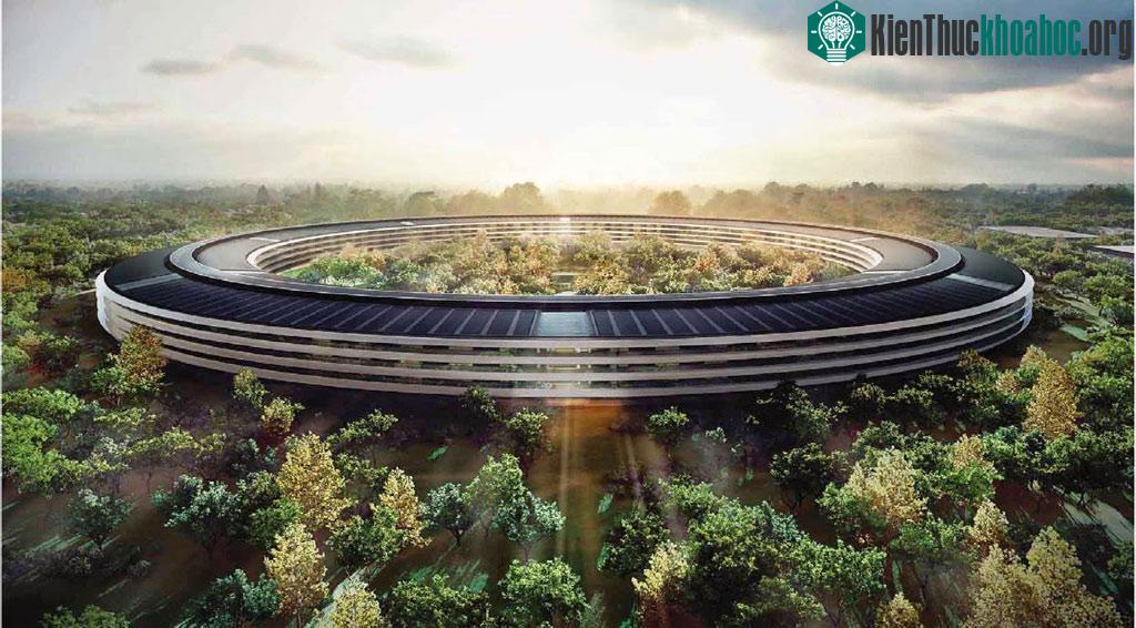 Phối cảnh Apple Campus 2 khi hoàn thiện.