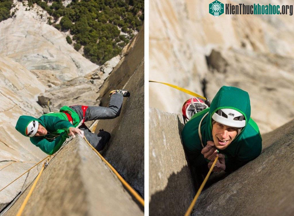 Glassberg không leo The Nose cùng Verhoeven, nhưng dành nhiều ngày với anh trong thời gian chuẩn bị. Anh leo lên đỉnh núi El Capitan bằng dây cáp, sau đó gắn dây thừng vào đỉnh. Sau đó, anh tụt xuố...
