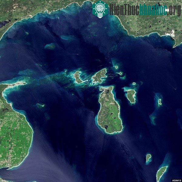 Hồ Michigan. (Ảnh chụp ngày 24/5)