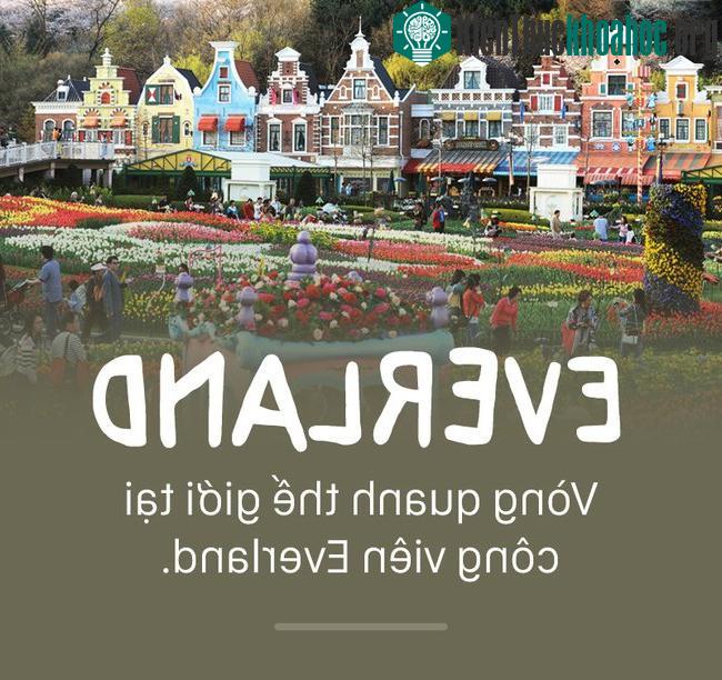 Vòng quanh thế giới tại công viên Everland.