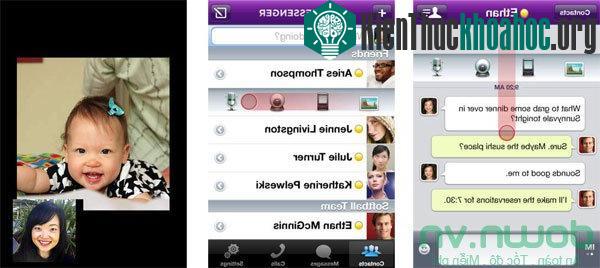 Tổng hợp công cụ chat miễn phí trên iPhone