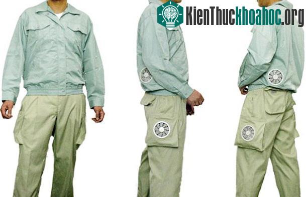 Lắp quạt điện trong quần ảnh 0