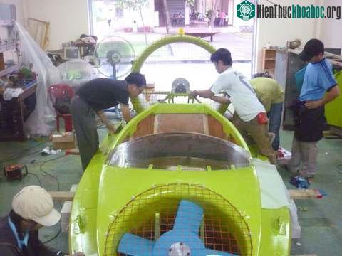 Tàu đệm khí "made in VietNam"