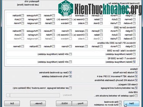 Chọn phiên bản Windows bạn đang sử dụng
