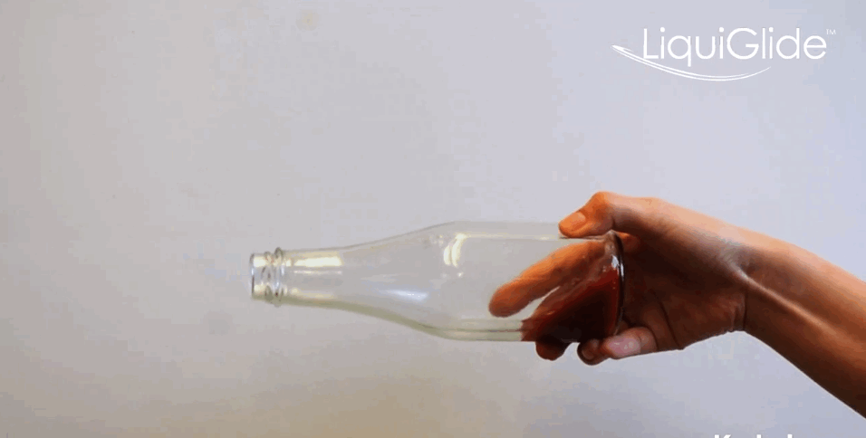 Lớp siêu trơn để phủ bên trong thành chai