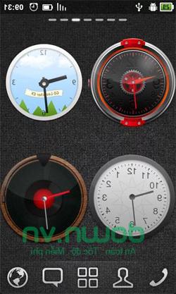 Top Widget đồng hồ đẹp và tiện dụng trên Android