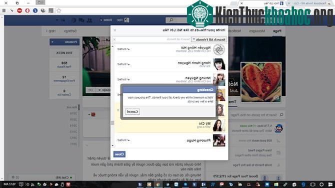 Facebook Invite All
