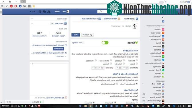 Detox for Facebook