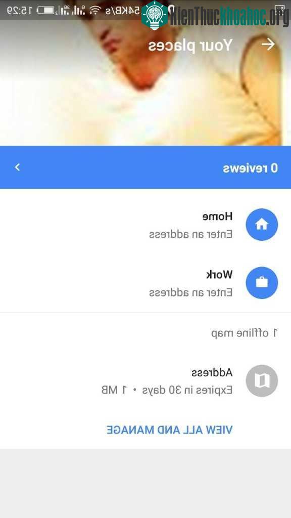 Cách sử dụng bản đồ Google Maps đã lưu ngoại tuyến