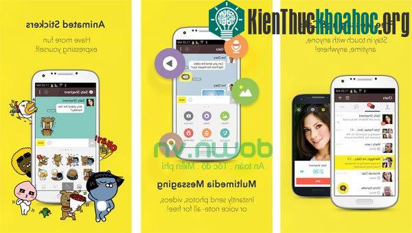 Top 5 ứng dụng chat phổ biến trên Android