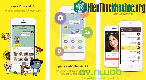 Tổng hợp công cụ chat miễn phí trên iPhone