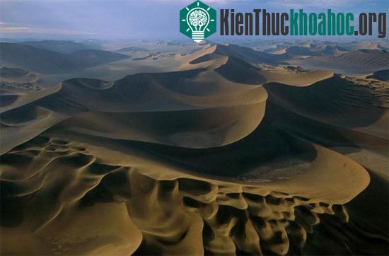 Những đụn cát kéo dài vô tận.