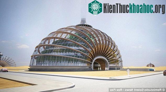 Ark được thiết kế bởi công ty Remistudio của Nga với sự hỗ trợ của Hiệp hội Kiến trúc sư Quốc tế cho chương trình Cứu trợ thiên tai.