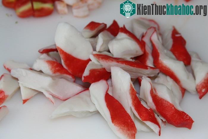 Món thịt cua không làm từ cua.