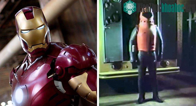 11. Bạn có tưởng tượng nổi hình bên trái là Iron Man của năm 1977 không?