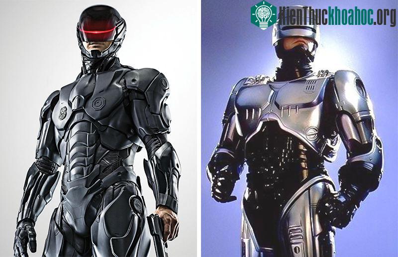 Robocop phiên bản năm 1987 và 2014.