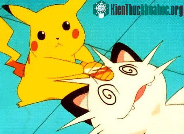 Pikachu và Meowth thuộc 2 thái cực