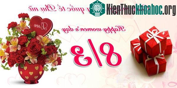 Thiệp chúc mừng ngày quốc tế phụ nữ 8-3