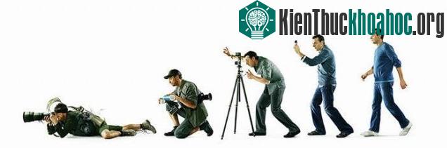 Sự tiến hoá của nghề chụp ảnh!