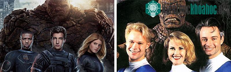 8. Còn đây là Fantastic 4 của năm 1994 và 2015.