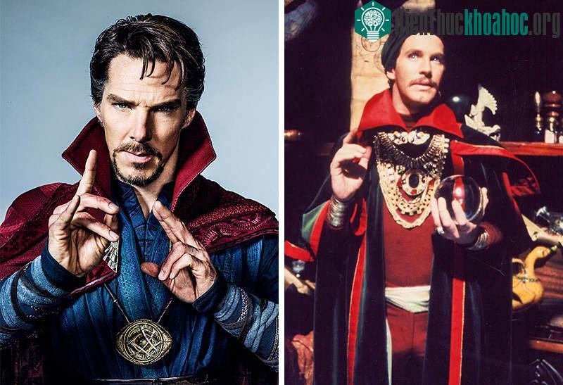 10. Doctor Strange phiên bản năm 1978 và 2016.