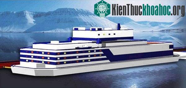 Nhà máy điện hạt nhân nổi đầu tiên sẽ vận hành vào năm 2016