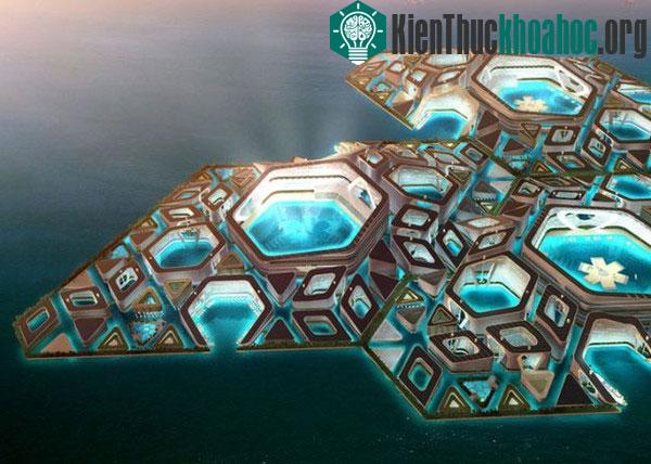 Tuyển tập dự án thành phố hoành tráng “trên trời dưới biển”