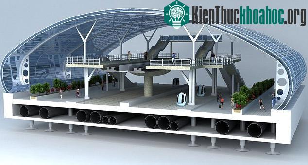 Mô hình của thành phố Thần tiên có trị giá 6 tỷ USD sẽ được xây dựng theo công nghệ của Trạm vũ trụ quốc tế (ISS)