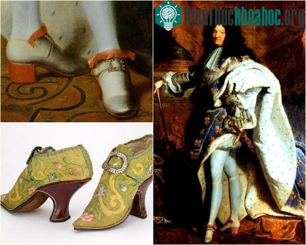 Giày cao gót là phát minh đặc biệt dành riêng cho nam giới, đặc biệt là vào thời vua Louis